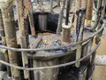 Construction de fondations sur pieux